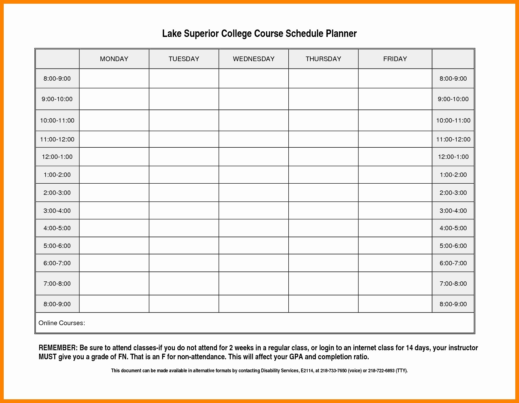 College Search Spreadsheet Template Awesome Funky Course Document