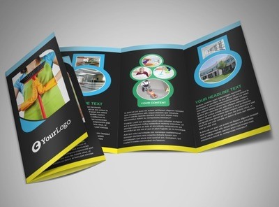 Commercial Cleaning Service Brochure Template MyCreativeShop Document