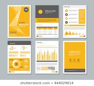 Company Profile Design Images Stock Photos Vectors Shutterstock Document Sample