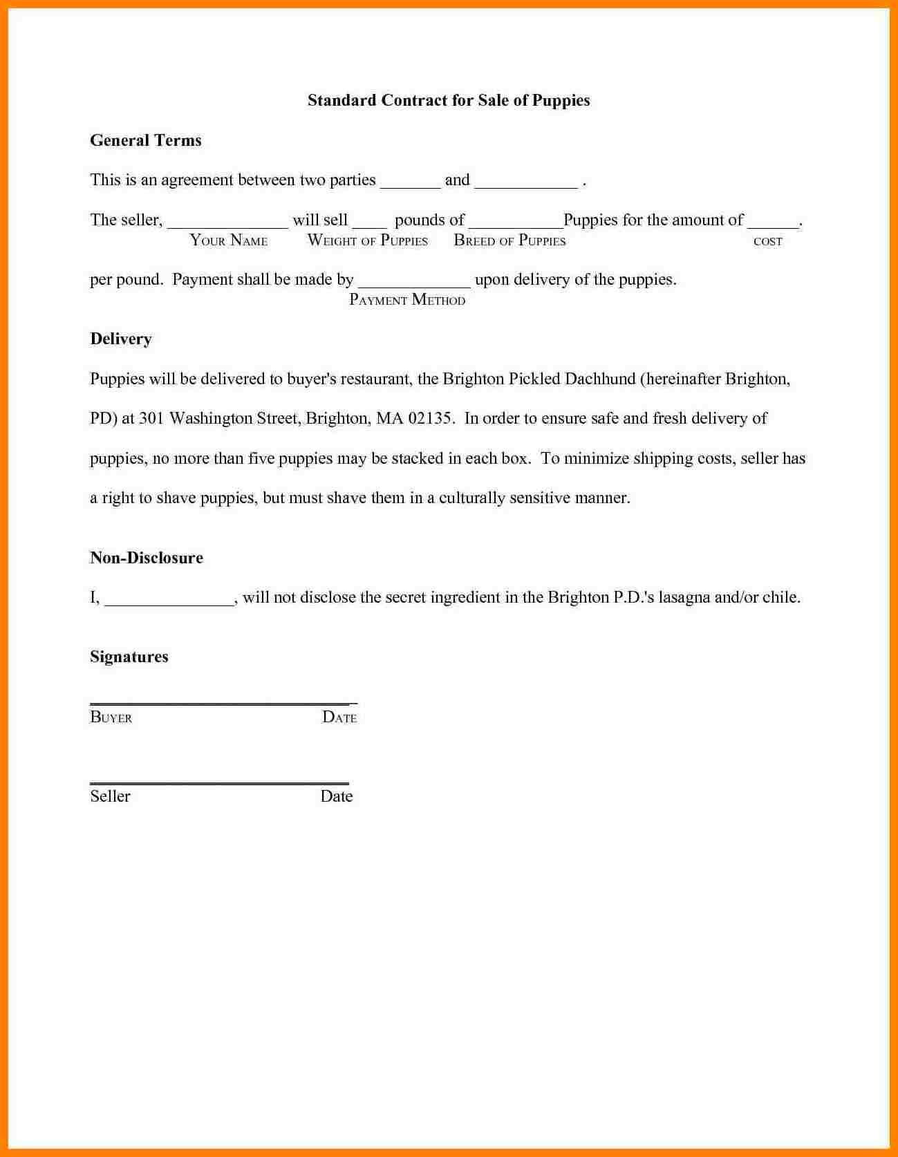 Contract Agreement Between Two Parties Gtld World Congress Document Simple