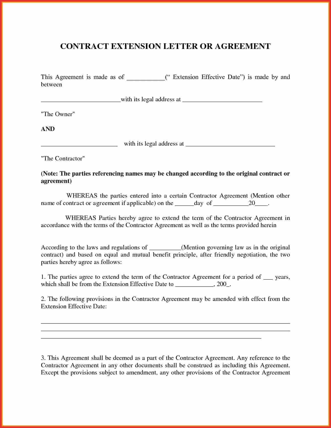 Contractual Agreement Between Two Parties Template Unique Document Write An