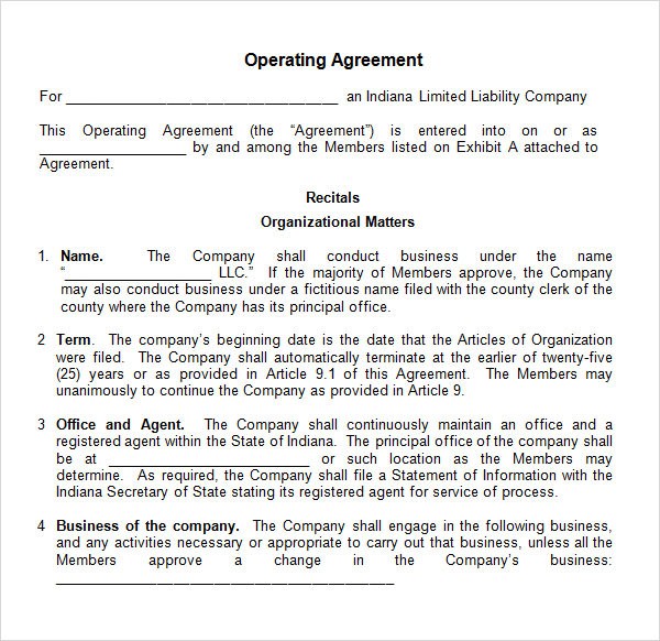 Corporate Operating Agreement Gtld World Congress Document Corporation
