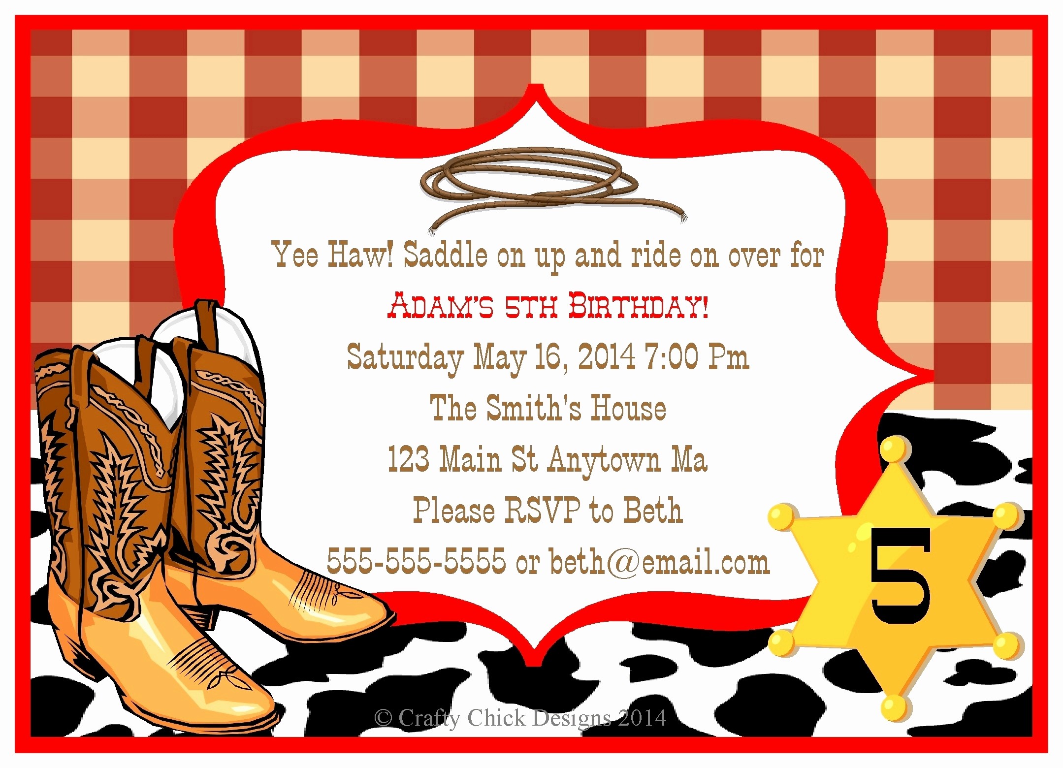 Cowgirl Bachelorette Party Invitations Awesome Inexpensive