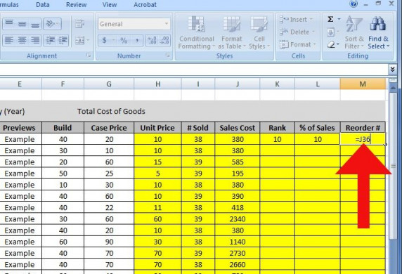 Create An Inventory List In Excel MISC Microsoft Document How To Make