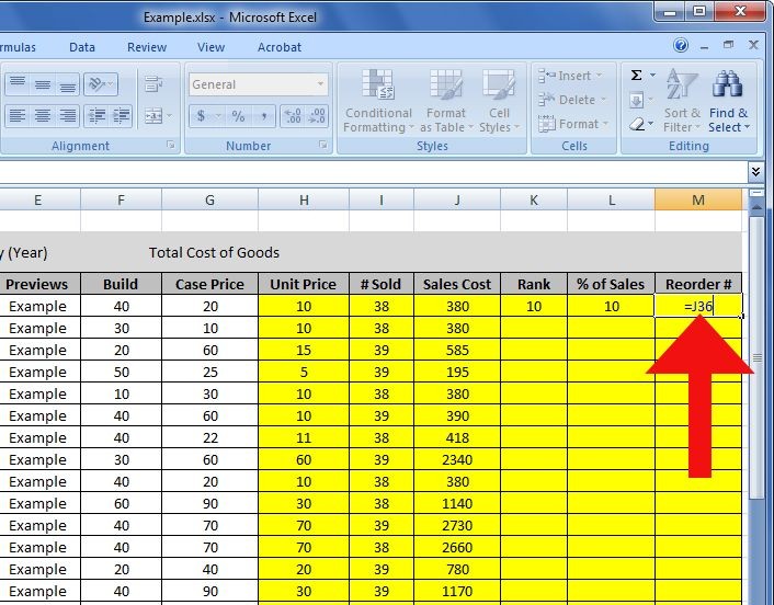 Create An Inventory List In Excel MISC Microsoft Document How To