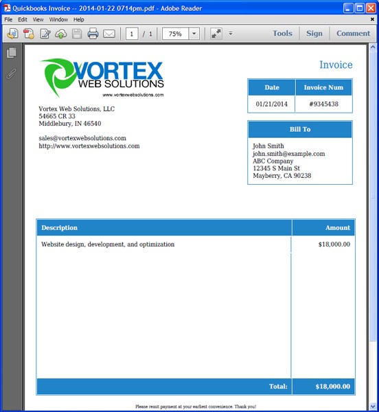 Create Customized Invoices From Quickbooks Online WebMerge Document Templates