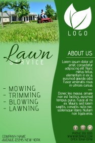 Customize 230 Lawn Service Flyer Templates PosterMyWall Document Care Advertising