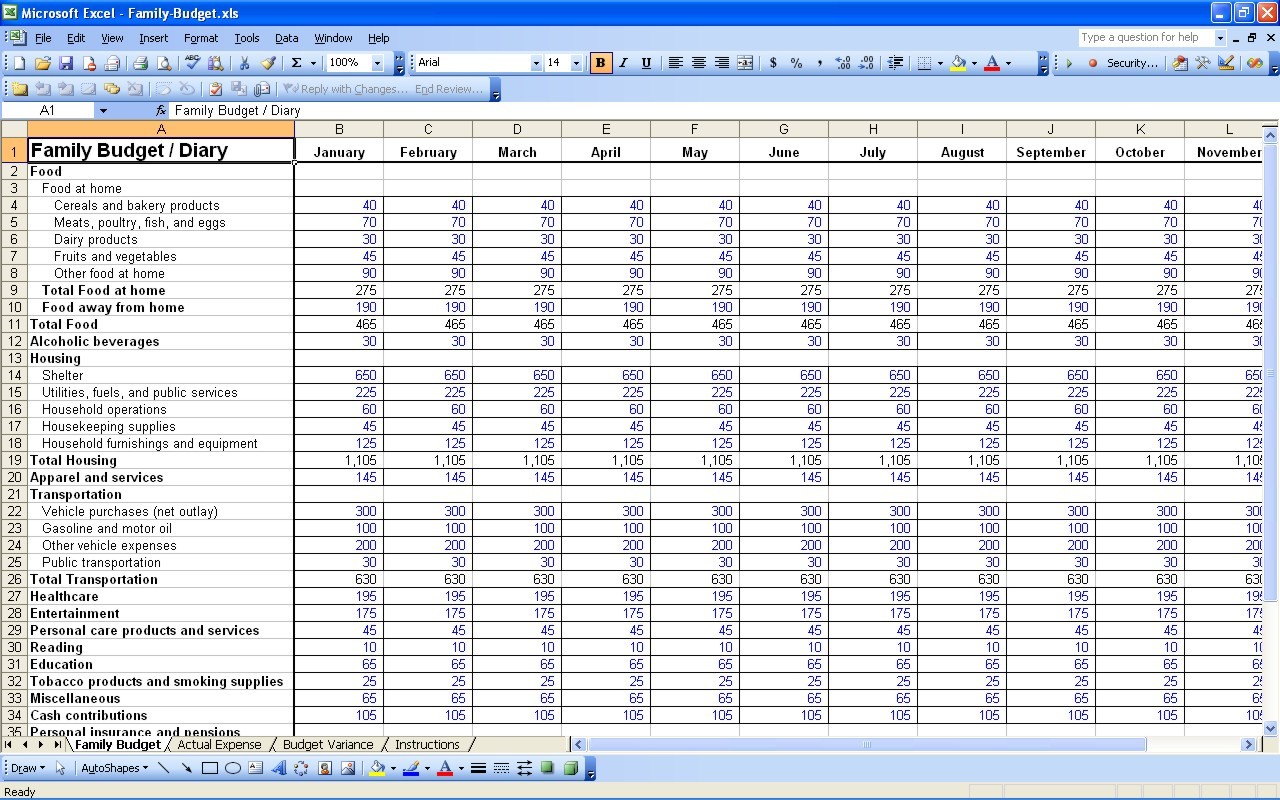 Daily Budget Excel Template Tier Crewpulse Co Document Expenses Sheet In Format Free