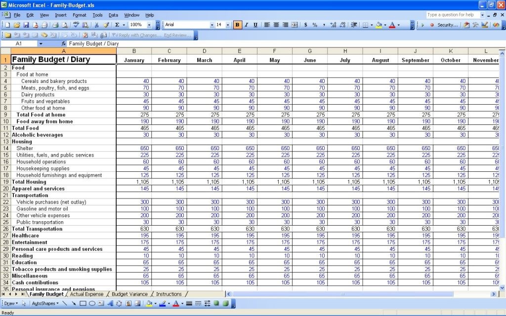 Daily Income And Expense Excel Sheet Tracking Spreads On Business Document