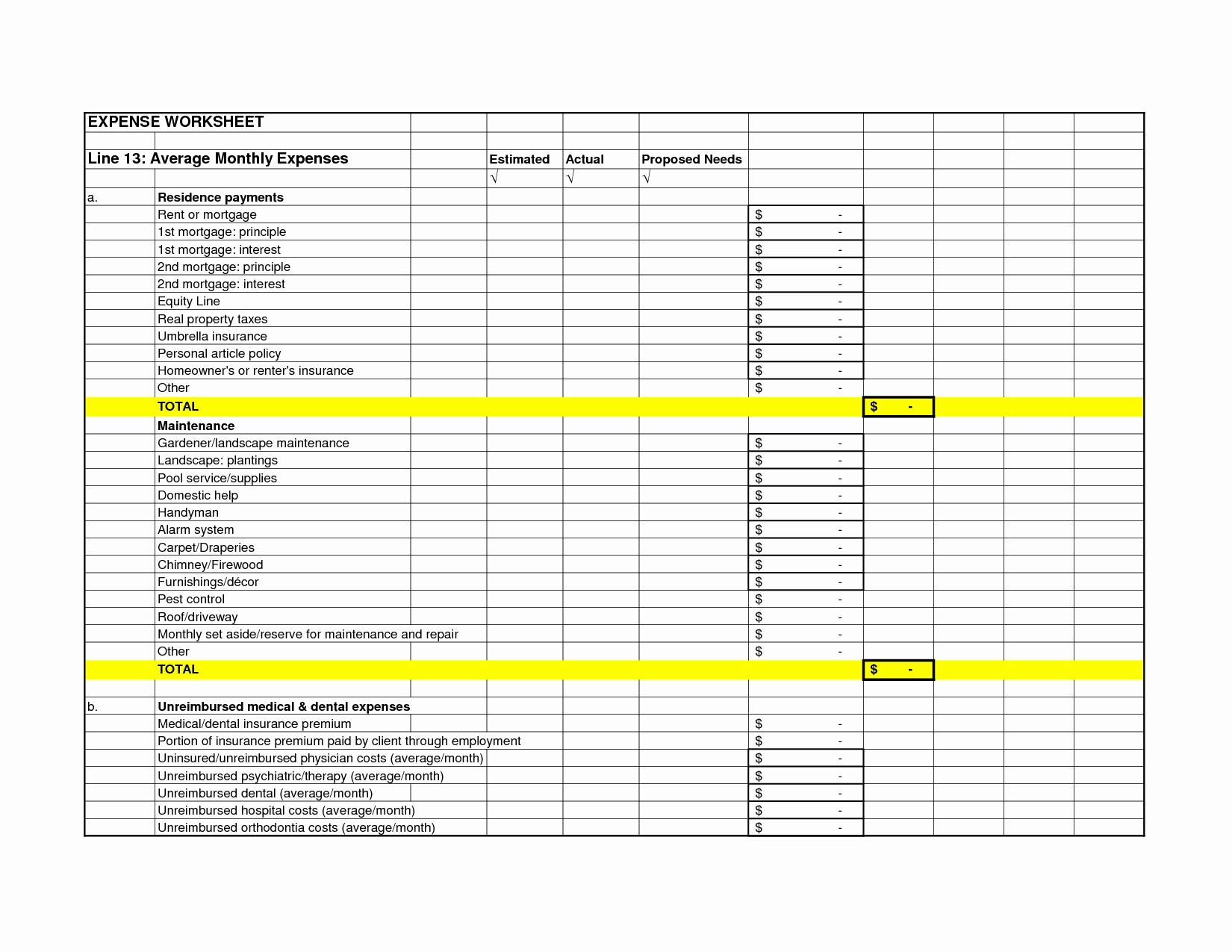 Daily Income Spreadsheet Unique In E And Expense Template Document Business