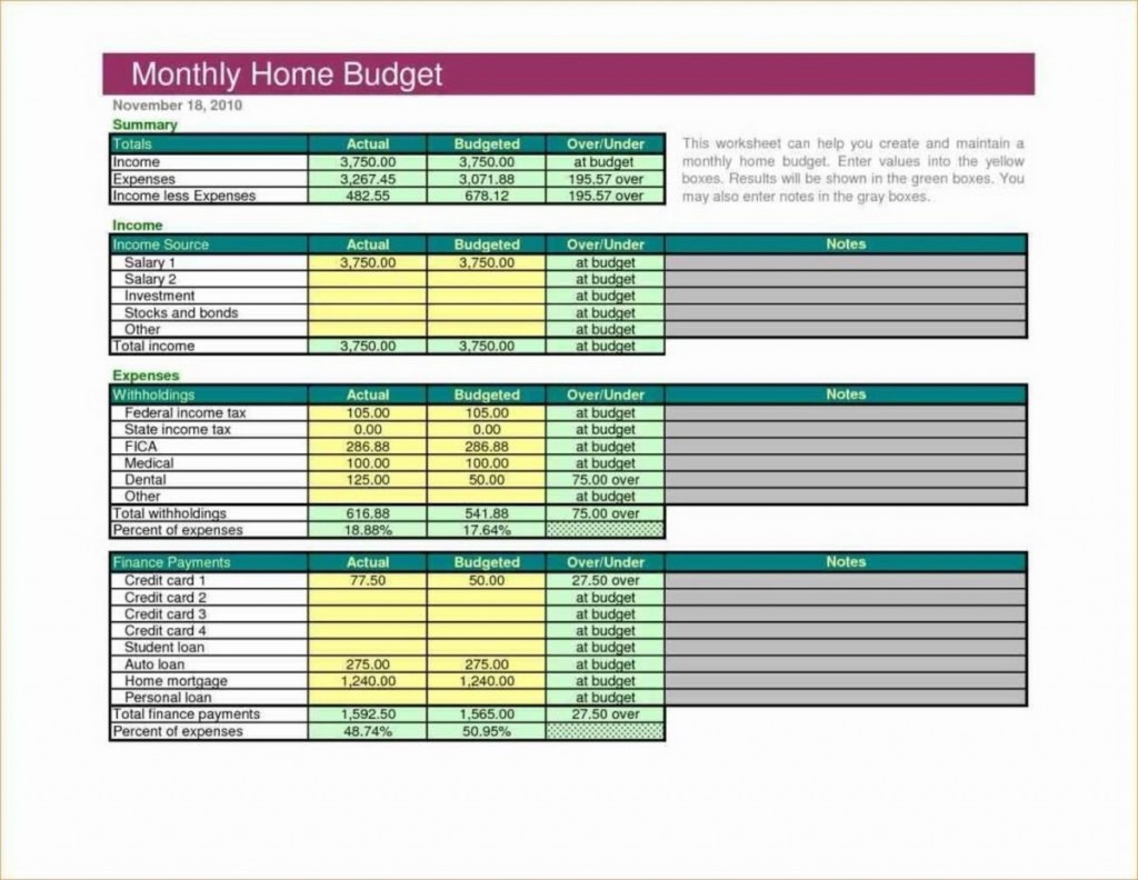 Dave Ramsey Budget Spreadsheet Template Austinroofing Us
