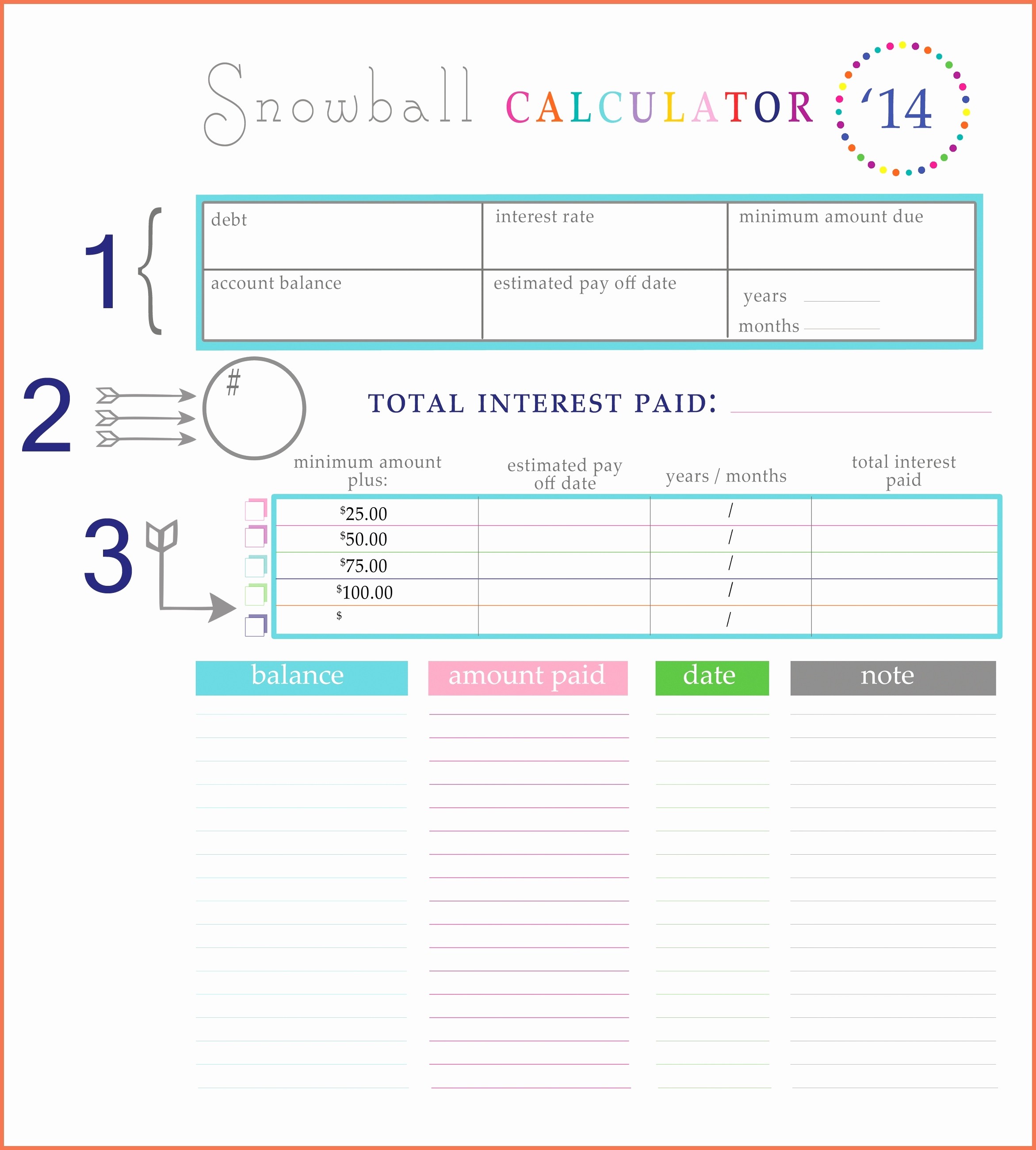 Dave Ramsey Debt Snowball Sheet New Attractive 1899x1468 Excel Document Worksheet