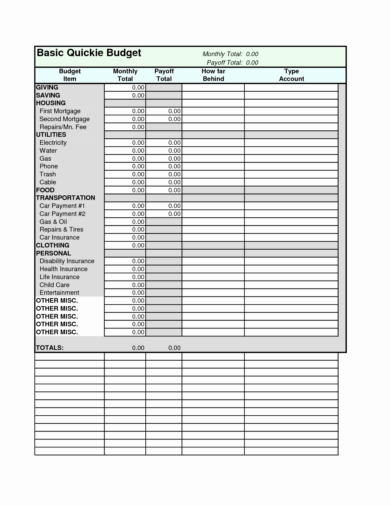 Dave Ramsey Snowball Sheet Luxury Worksheet Document