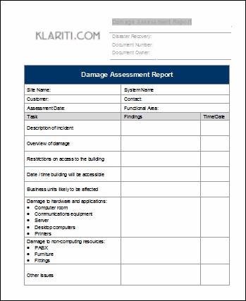 Disaster Recovery S 32 Page MS Word 12 Excel Spreadsheets Document Test Plan