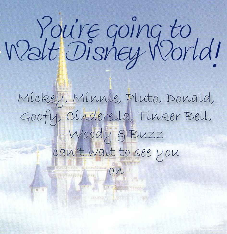 Disney Printable Trip And Event Invitations FREE Document Templates For