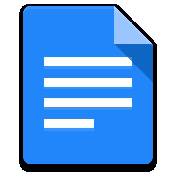Docs Google Icon Document