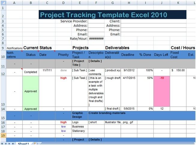 Download Excel Spreadsheet Templates For Tracking XLS Microsoft Document Advanced
