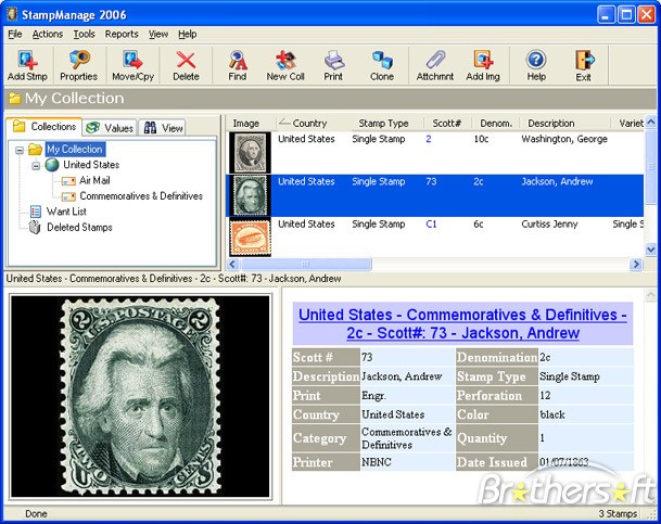 Download Free StampManage Stamp Collecting Software Document Inventory