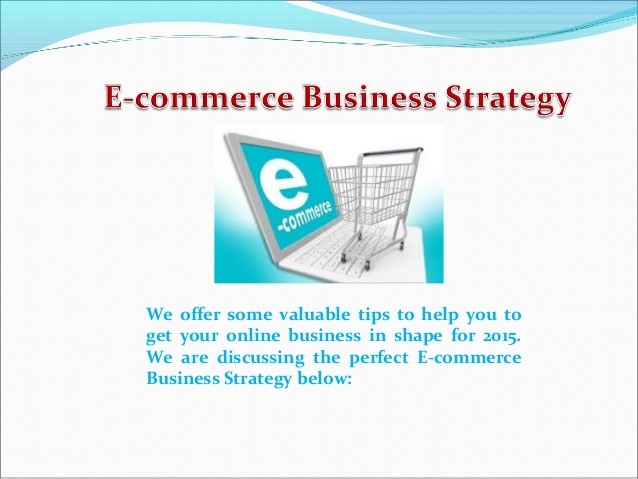 E Commerce Business Strategy