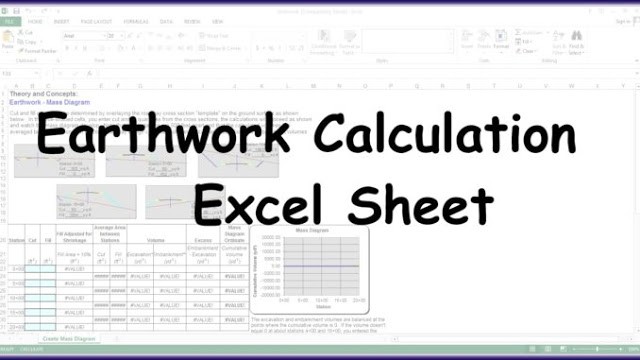 Earthwork Calculation Excel Sheet Engineering Society Document Software Free Download