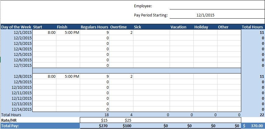 Employee Time Tracker Excel Tier Crewpulse Co Document