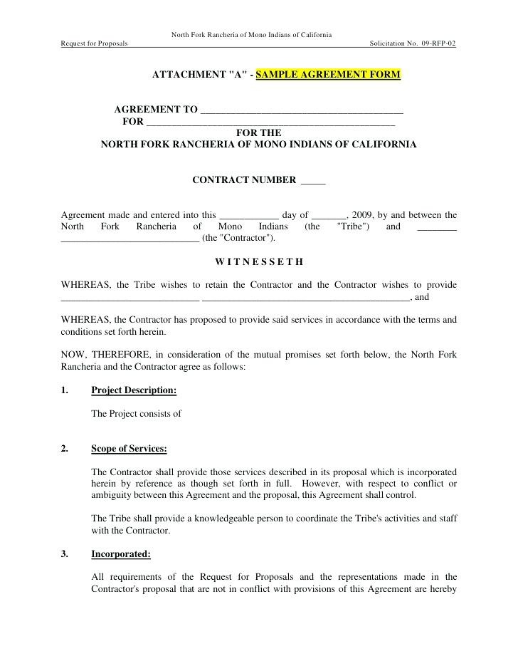 Engineering Design Services Contract Template Document