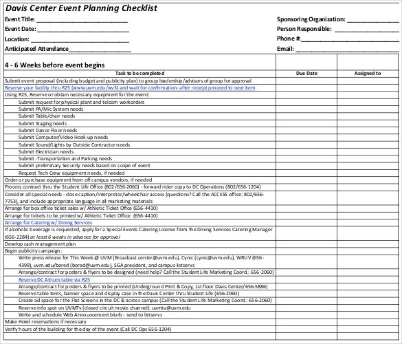 Event Planner Template Free Tier Crewpulse Co Document Party Planning