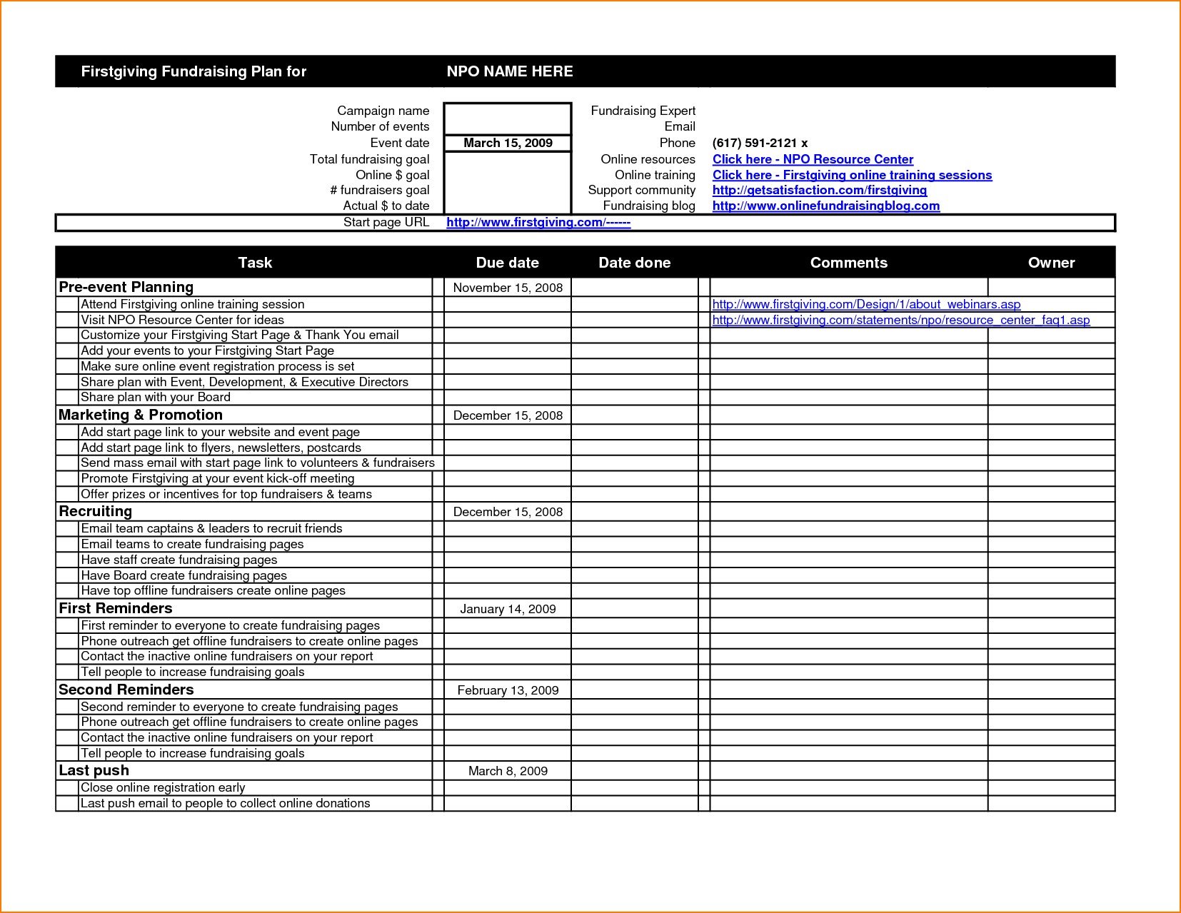 Event Planner Template Free Tier Crewpulse Co Document Party Planning