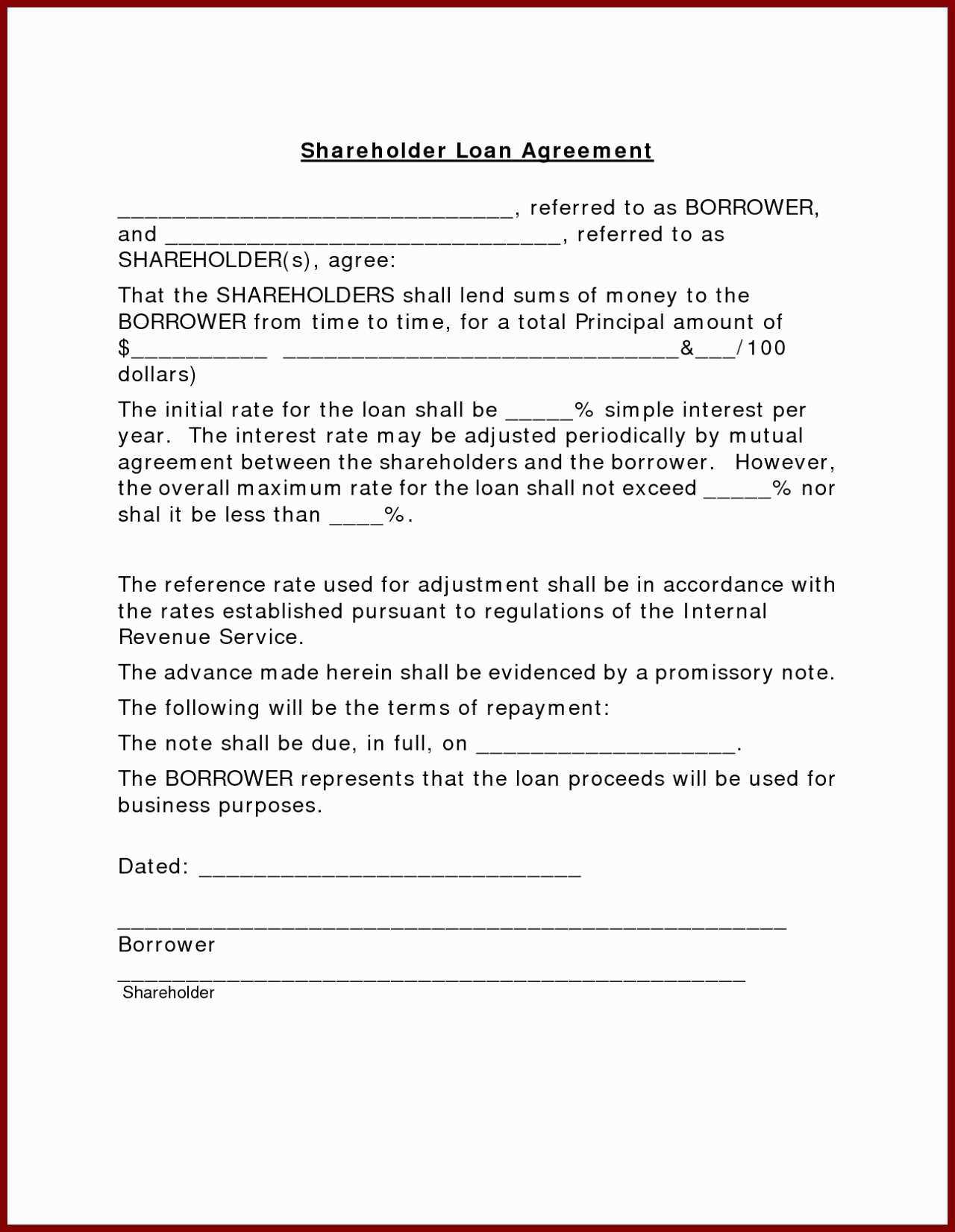 Example Of Loan Agreement Between Friends Fresh 14 Elegant Bet Document Contract