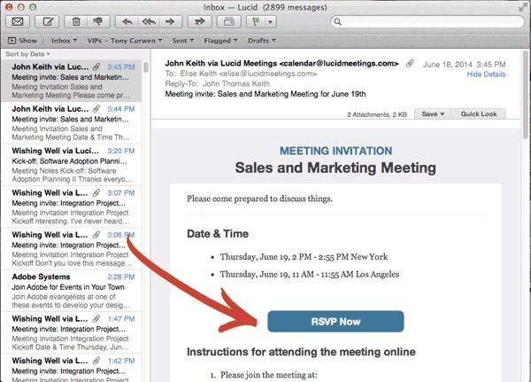 Examples Of A Good Invitation Letter For An Important Business Document Email Meeting Invite