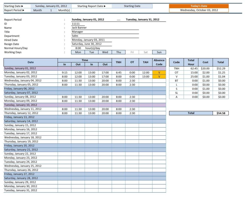 Excel Bill Tracker Template And Payment Calendar Document Spreadsheet Templates