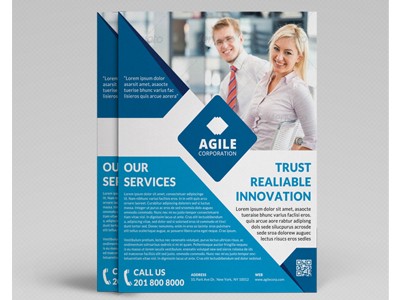 Excel Flyer Template Brochure Templates Sample Business Document Flyers