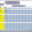 Excel Monthly Cash Flow Budget Spreadsheet Based Upon Dave Ramsey S Document Printable Worksheet