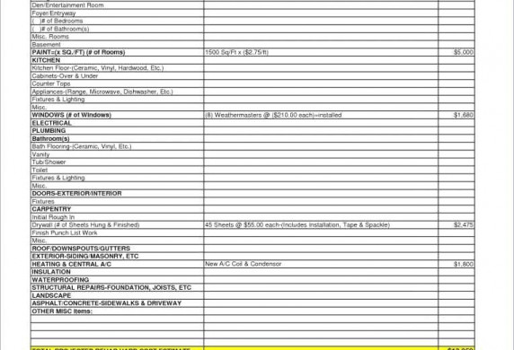 Excel Quote Template Quotation Spreadsheets For Small Document Business