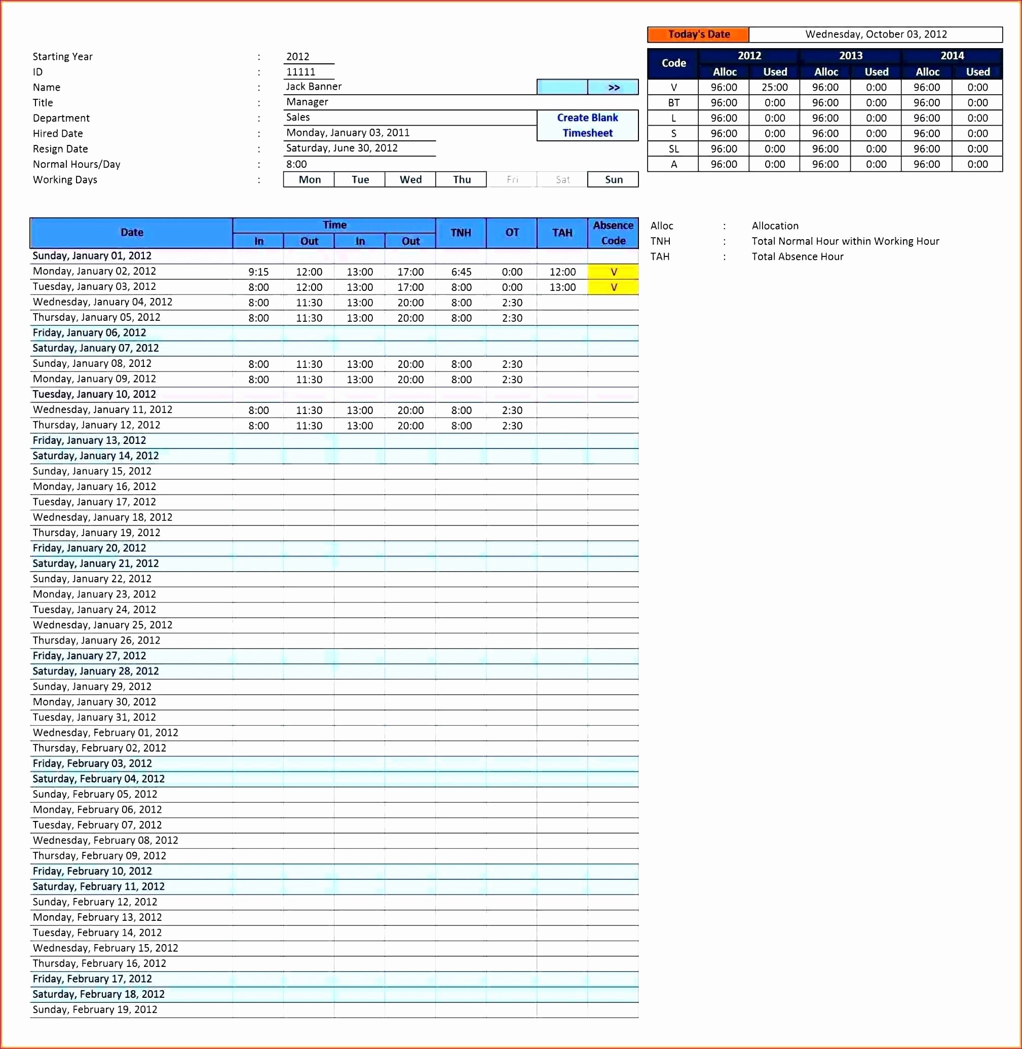 Excel Timesheet Template With Tasks Luxury