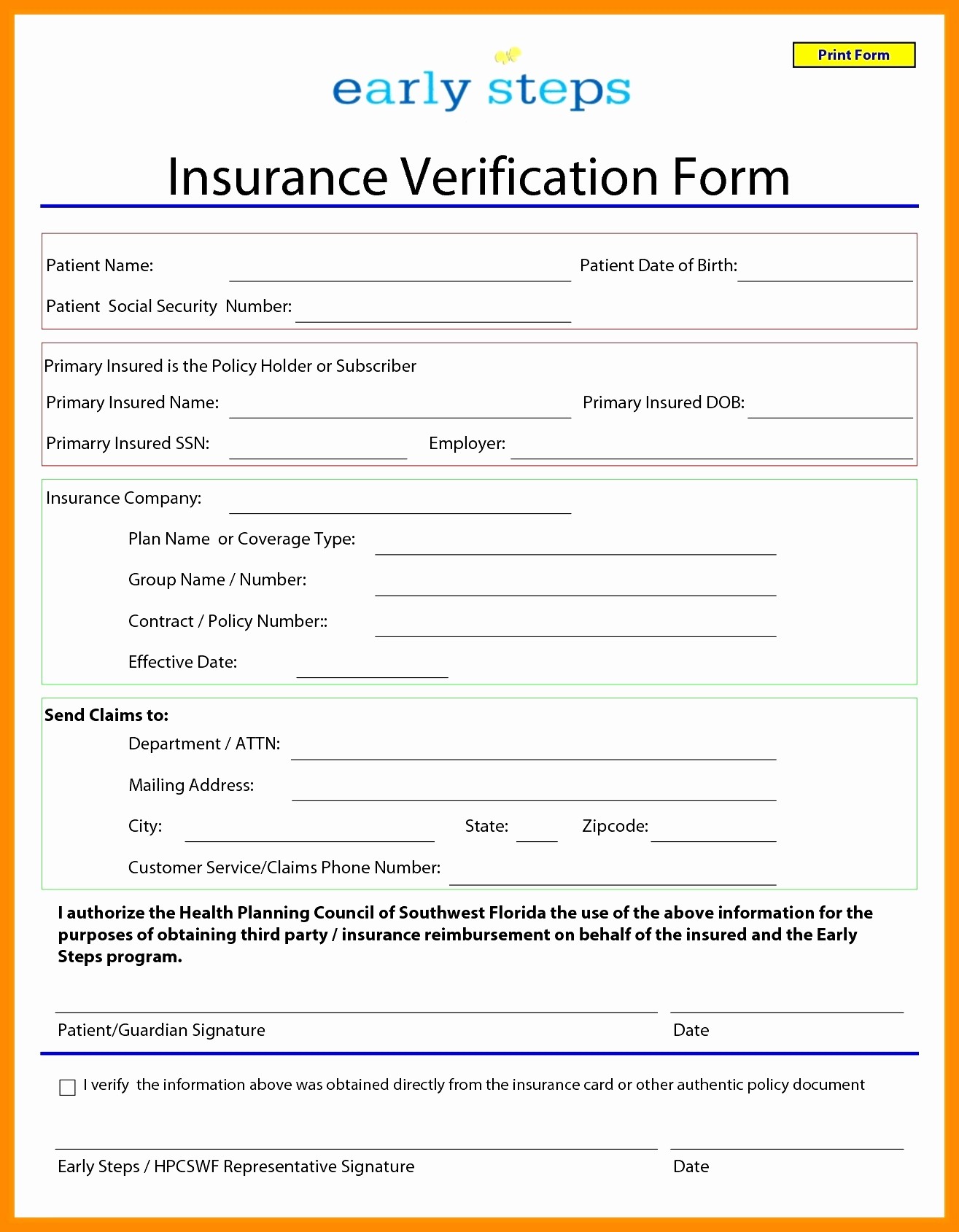 Fillable Auto Insurance Id Card Beautiful Document Verification