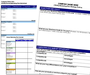Free Annual Marketing Plan S And Resources Small Business Document
