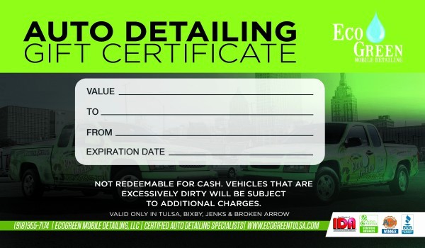 Free Auto Detailing Gift Certificate Template Creativepoem Co Document