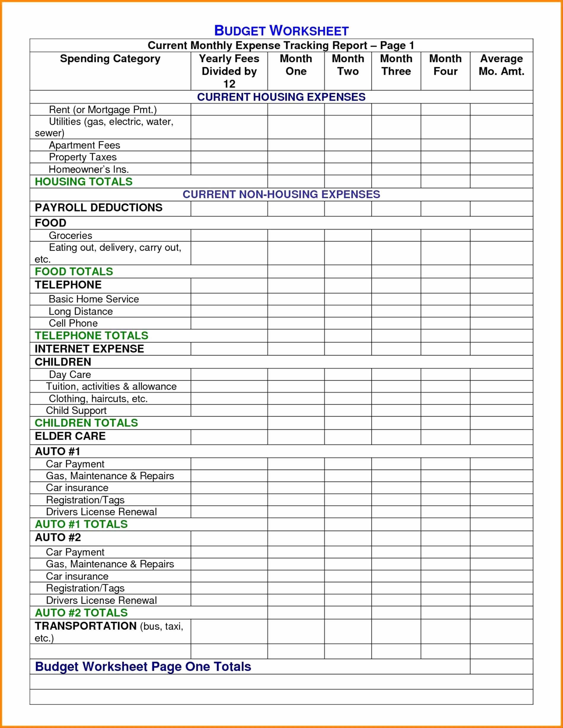 Free Bill Management Spreadsheet Luxury Requirements Document