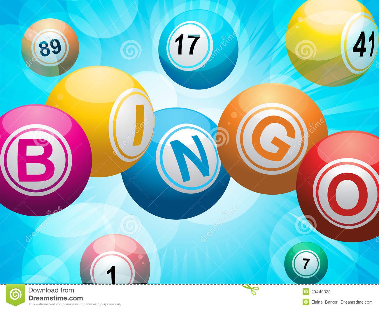 Free Bingo Background Clipart Document