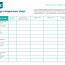 Free College Comparison Templates At Com Document Chart Template