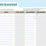 Free Debt Snowball Spreadsheet Calculator To Pay Off Faster Document Dave Ramsey Excel
