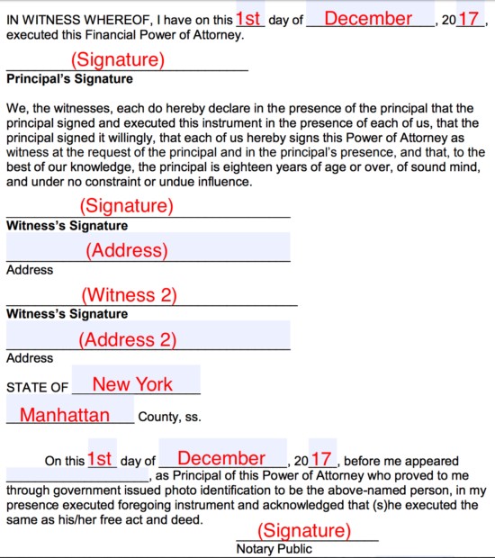 Free Durable Power Of Attorney Form EForms Fillable Forms Document