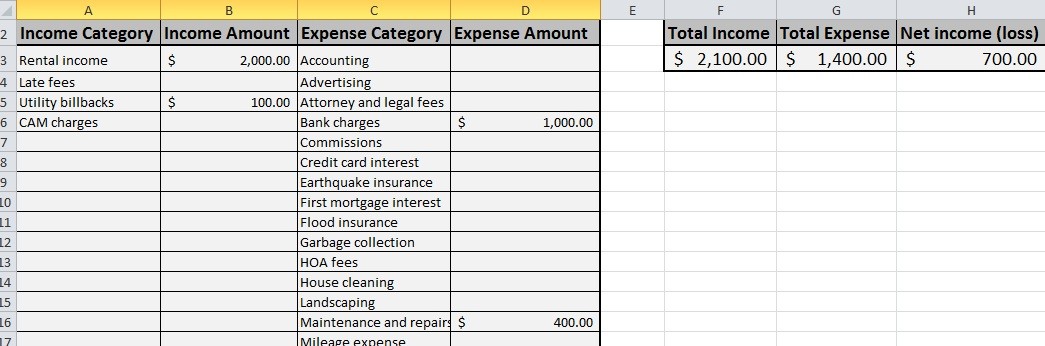 Free Expense Tracking Spreadsheet For Your Rentals We Ve Updated Document
