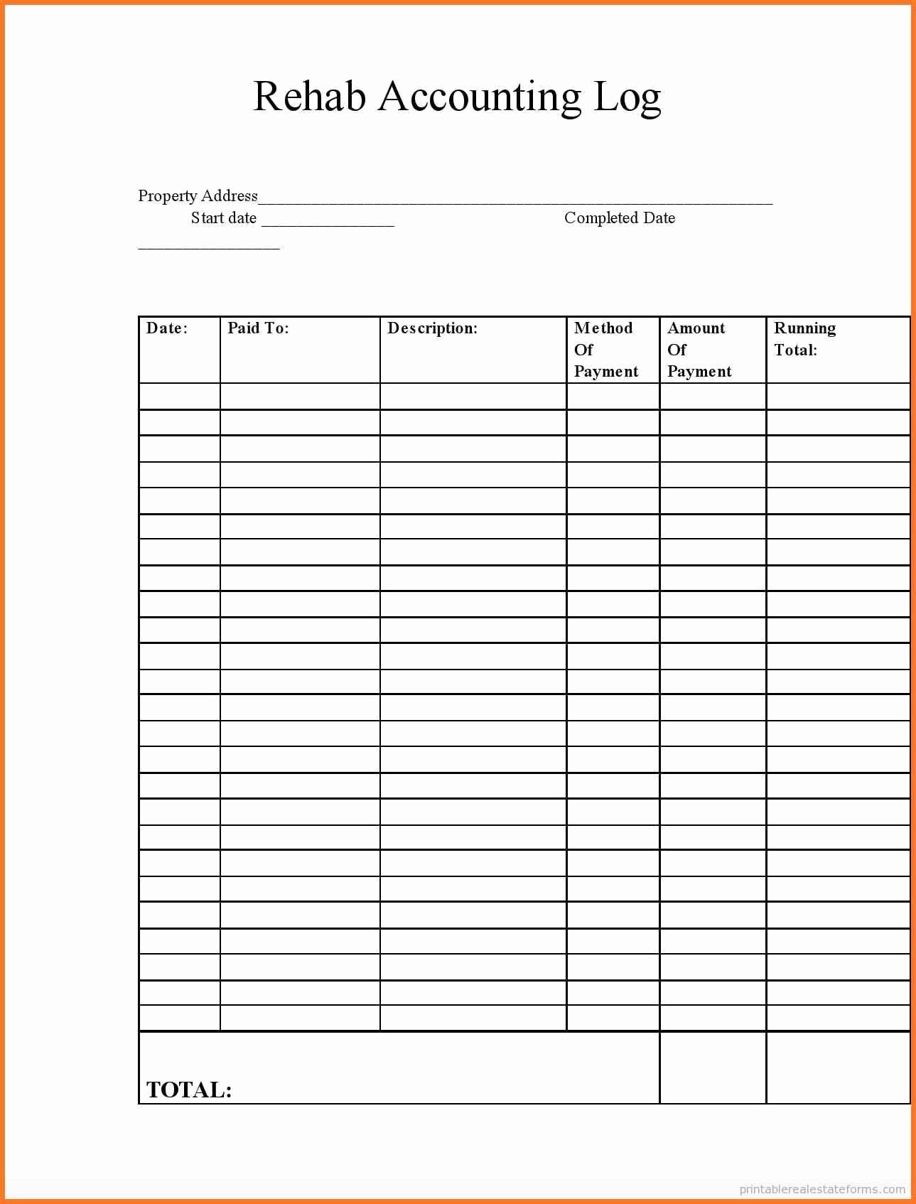 Free Farm Bookkeeping Spreadsheet Awesome Examples