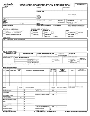 Free Fillable Acord Forms Online Fill Printable