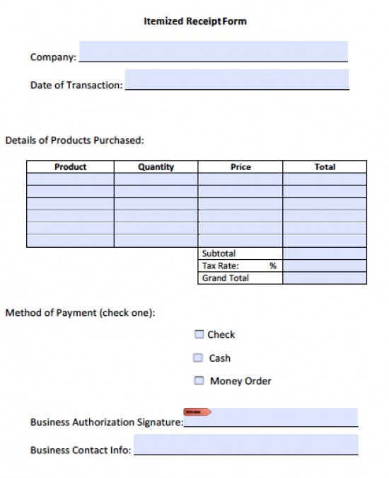 Free Itemized Invoice Template Excel PDF Word Doc Document Spreadsheet