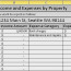 Free Rental Property Spreadsheet New Tax Deductions Document Worksheet