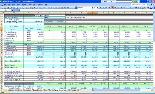 Free Small Business Accounting Excel S Document