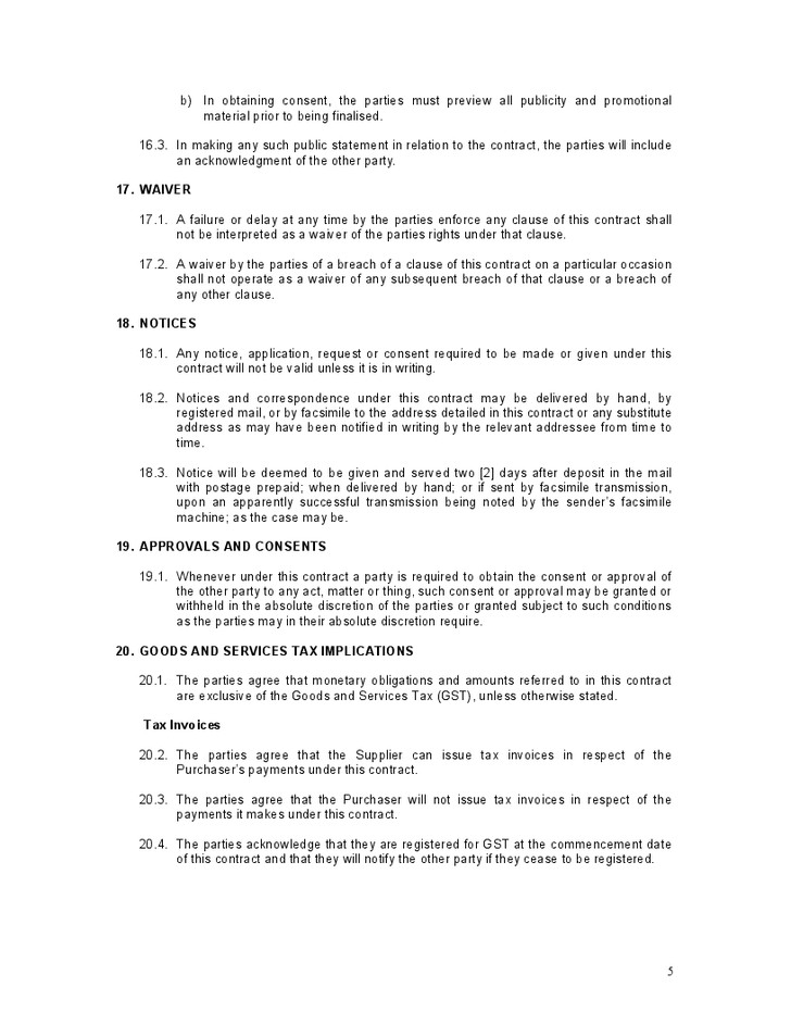 Freelance Public Relations Contract Template Download Bonsai Document